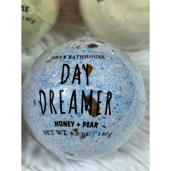 Onyx Bathhouse Bath Bombs 4.9 Oz Lot Of Five Sweet Escape Leisure Relaxing NEW - Picture 5 of 7